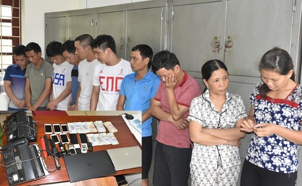 Thanh Hóa: Triệt phá đường dây cá độ bóng đá "khủng"