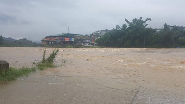 Quảng Ninh: Lũ dâng cao trên các sông gây sạt lở, hư hại nhiều công trình - Hình 2