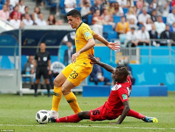 Peru 2- 0 Úc: Australia là đội Châu Á tiếp theo bị loại - Hình 2