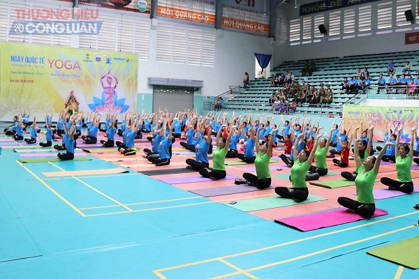 Gia Lai: Tổ chức sự kiện nhân ngày Quốc tế Yoga - Hình 3