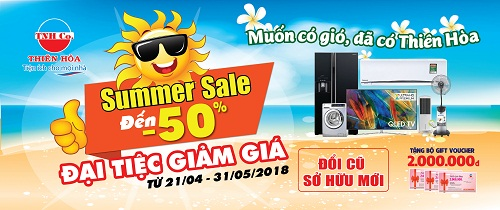 Điện máy Thiên Hòa giảm giá đến 50%