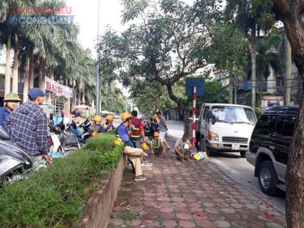 Hà Nội: Quận Ba Đình cưỡng chế sai phạm tại Dự án cống hóa mương Phan Kế Bính - Hình 2