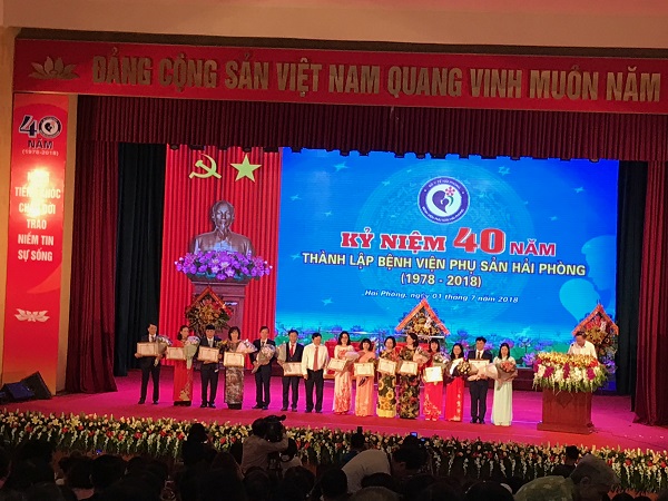 Bệnh viện phụ sản Hải Phòng 40 năm xây dựng và phát triển