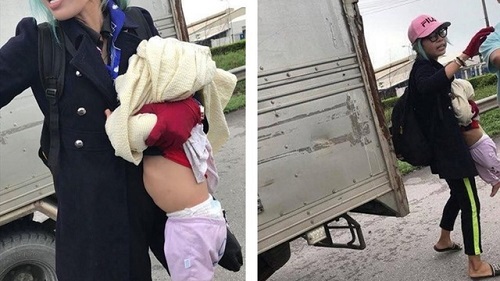 Hai mẹ con “hot girl” Bella đã được bàn giao cho Trung tâm Bảo trợ xã hội