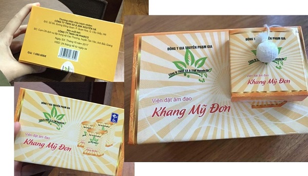 Quyết định thu hồi sản phẩm của Công ty TNHH VN Pharco sản xuất