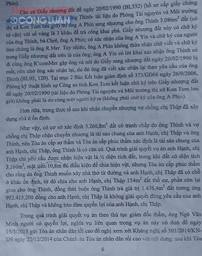 Kon Tum: Kỳ án bố chồng 12 năm tranh chấp đất với con dâu - Hình 2