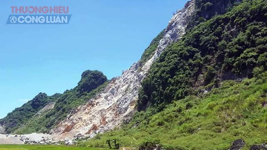 Thanh Hóa: Tai nạn tại mỏ đá một công nhân tử vong - Hình 1