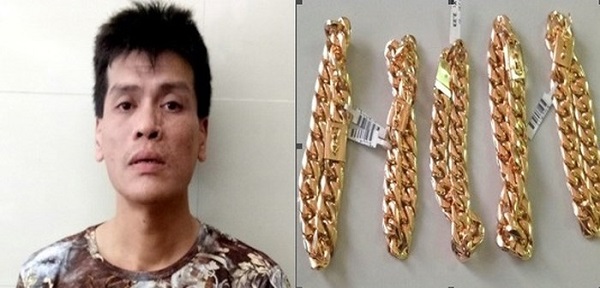 Vờ bán bạc để trộm 5 lắc dây chuyền vàng