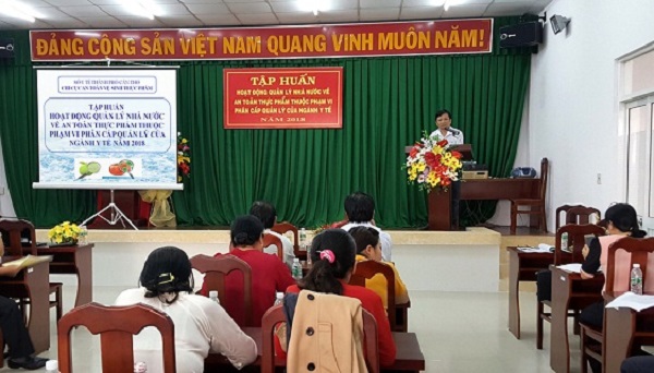 Cần Thơ: Tập huấn hoạt động quản lý nhà nước về ATTP thuộc phạm vi phân cấp - Hình 1