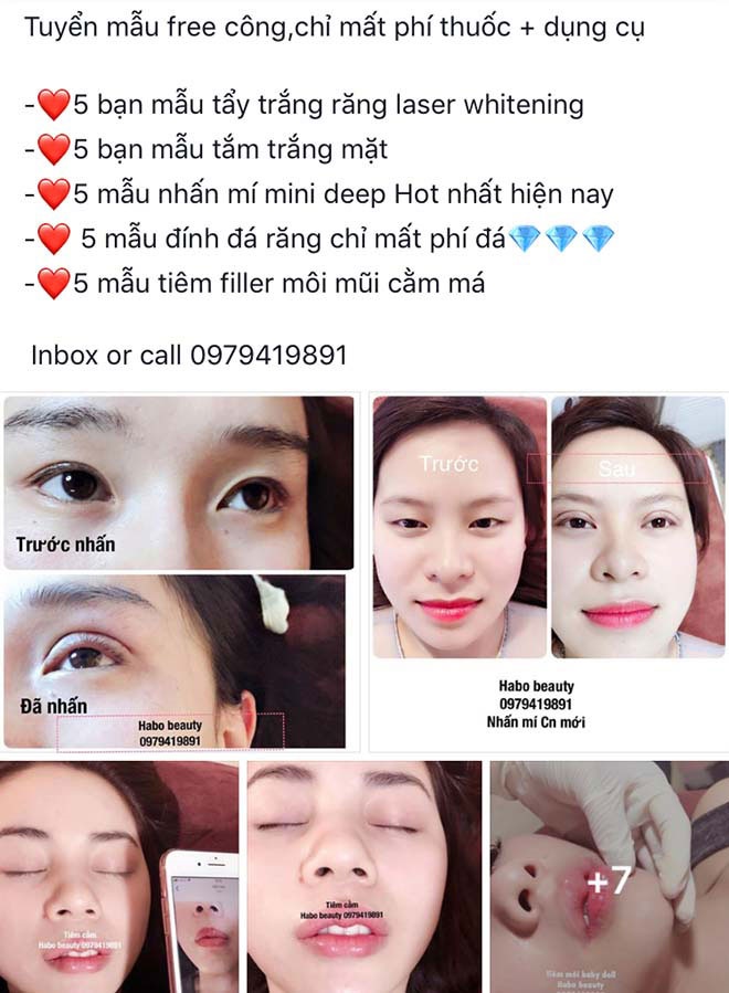 Nghề mẫu thẩm mỹ: Giới trẻ đánh cược nhan sắc?