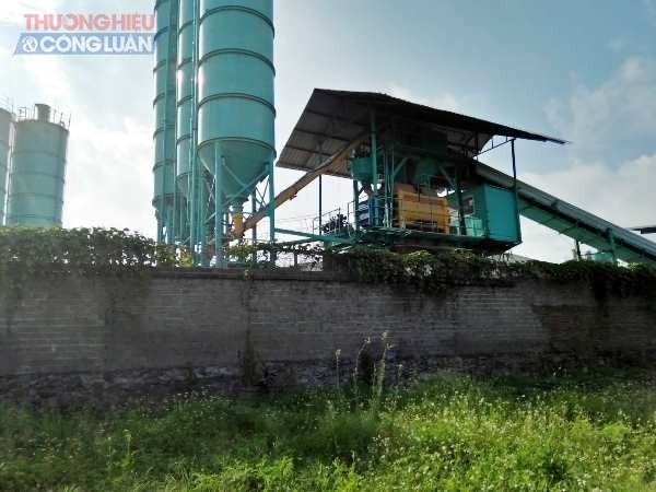 Vĩnh Phúc: Cần làm rõ việc xả thải ra môi trường tại Nhà máy Bê tông Hà Thanh - Hình 1