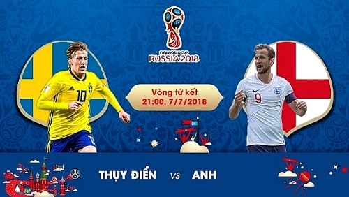 Tứ kết World Cup, Anh vs Thụy Điển: Giấc mơ gần ba thập kỷ!