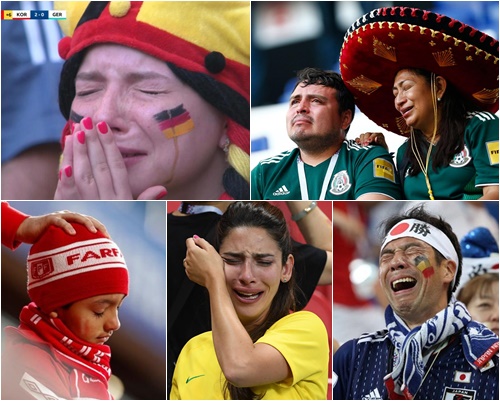 Chùm ảnh đầy xúc động của cổ động viên tại World Cup 2018