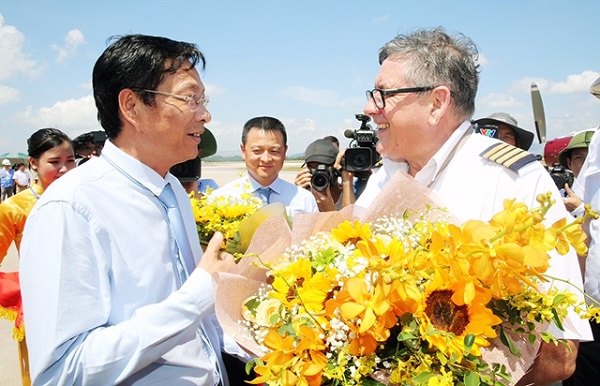 Chuyến bay hiệu chỉnh đầu tiên đã hạ cánh xuống cảng hàng không quốc tế Vân Đồn