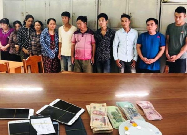 Thanh Hóa: Xóa 2 "sới" bạc, bắt giữ 28 con bạc, thu gần 120 triệu đồng trong đêm chung kết World Cup
