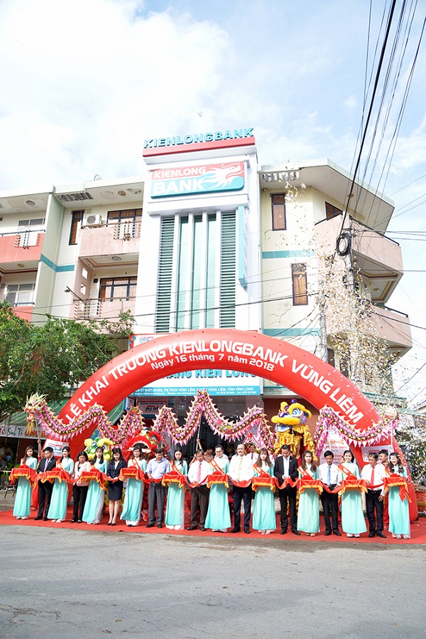 Kienlongbank khai trương điểm giao dịch thứ 123
