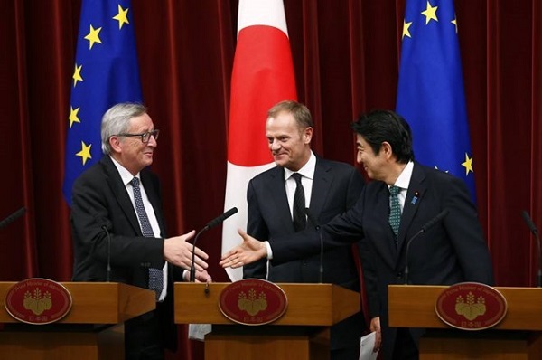 Nhật Bản và EU chuẩn bị ký kết hiệp định thương mại tự do - Hình 1