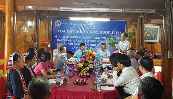 Tọa đàm về giá trị của cây ngải tiên và chàm mèo đối với cộng đồng