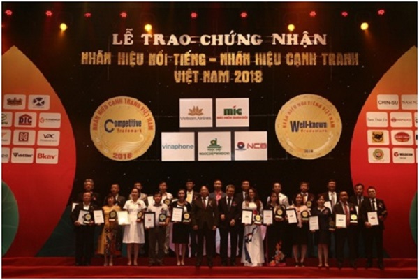Hanel lọt Top 10 nhãn hiệu nổi tiếng Việt Nam năm thứ ba liên tiếp