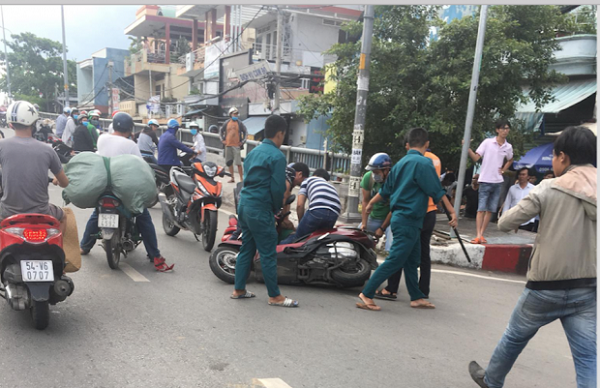 TP.HCM: Truy bắt nhóm cướp dùng mã tấu chống trả lực lượng cảnh sát