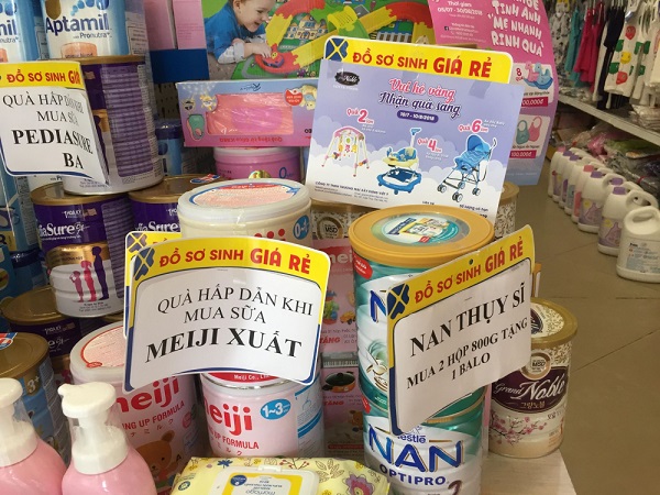Kids Plaza “vô tư” kích cầu các sản phẩm sữa cho trẻ nhỏ dưới 24 tháng tuổi