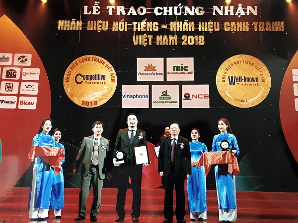 SHS Vinh dự lọt vào top 50 “Nhãn hiệu nổi tiếng Việt Nam 2018”