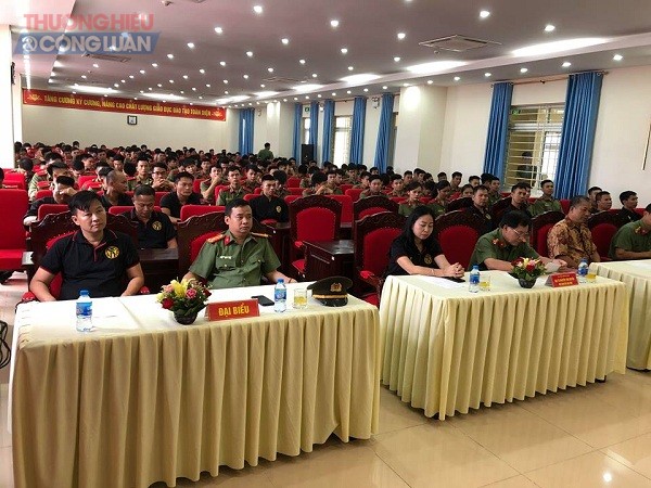 Hà Nội: Lễ bế giảng Lớp tập huấn võ thuật KD1 - Học viện Chính trị Công an Nhân dân - Hình 3