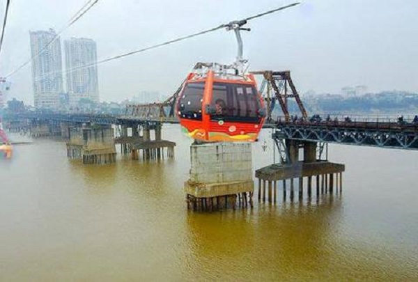 Sở Giao thông vận tải Hà Nội nêu lý do bác dự án cáp treo vượt sông Hồng - Hình 1