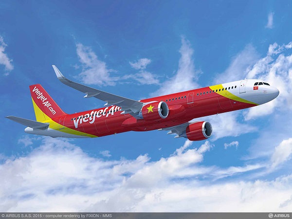 Vietjet đặt mua thêm 50 máy bay A321neo từ Airbus