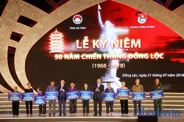 Hà Tĩnh: Xúc động Lễ kỷ niệm 50 năm Chiến thắng Ngã ba Đồng Lộc - Hình 3