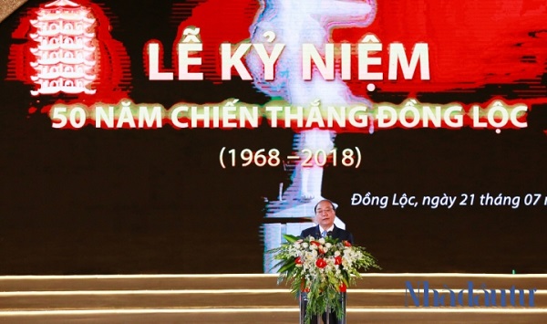 Hà Tĩnh: Xúc động Lễ kỷ niệm 50 năm Chiến thắng Ngã ba Đồng Lộc - Hình 1
