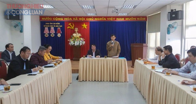 Bộ GD&ĐT đã hoàn thành chấm thẩm định tại tỉnh Lâm Đồng - Hình 1