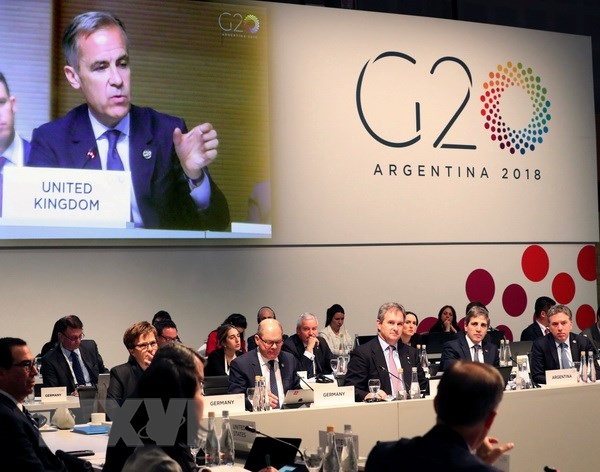 Bộ trưởng Tài chính G20 cảnh báo: Căng thẳng thương mại gây rủi ro cho tăng trưởng kinh tế toàn cầu - Hình 1