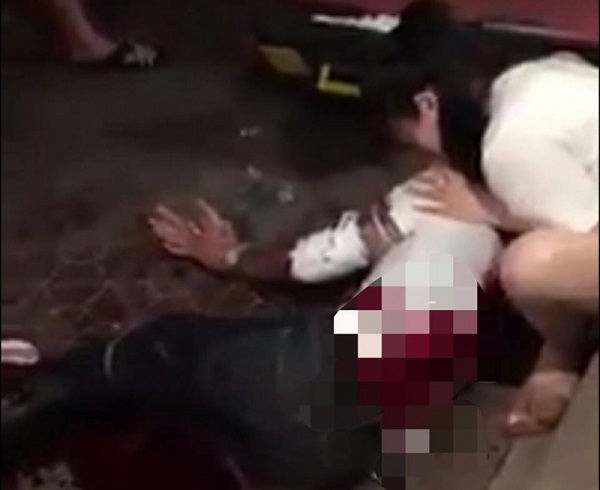 Nam Định: Truy bắt nhóm sát thủ bịt mặt chém người ở chợ Rồng - Hình 1