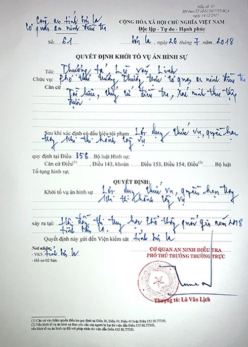 Công an tỉnh Sơn La khởi tố hình sự vụ sửa điểm thi kỳ thi THPT quốc gia - Hình 1