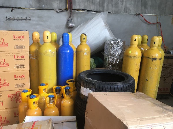 Phát hiện và bắt giữ 440 kg khí cười (N20) tại Lạng Sơn