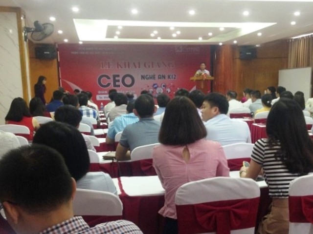 Nghệ An: Khai giảng chương trình đào tạo Giám đốc điều hành-CEO