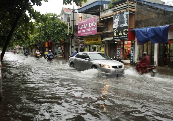 Ảnh hưởng của dải hội tụ nhiệt đới Bắc Bộ và Bắc Trung Bộ có mưa