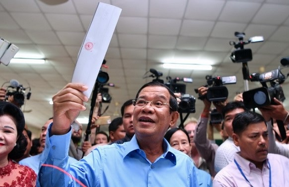 Việt Nam chúc mừng bầu cử Quốc hội Campuchia thành công - Hình 1