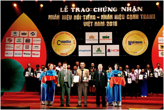 Xi Măng Sông Gianh - “Top 50 Nhãn hiệu nổi tiếng Việt Nam 2018” - Hình 1