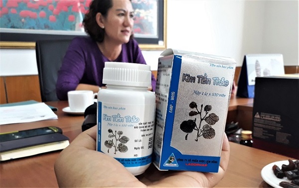 Tạm thu hồi lô thuốc Kim Tiền Thảo của Công ty dược Lâm Đồng