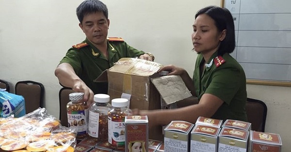 Thực phẩm chức năng giả bị phát hiện gần 100% là từ Trung Quốc về