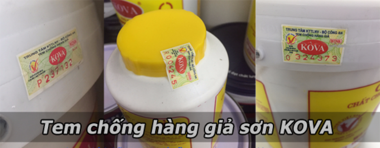 Kinh nghiệm mua sơn Kova chính hãng