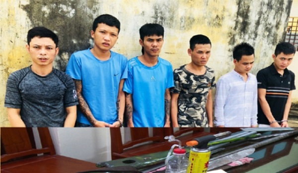 Bắt giữ nhóm côn đồ “bảo kê” máy gặt lúa ở Thanh Hóa