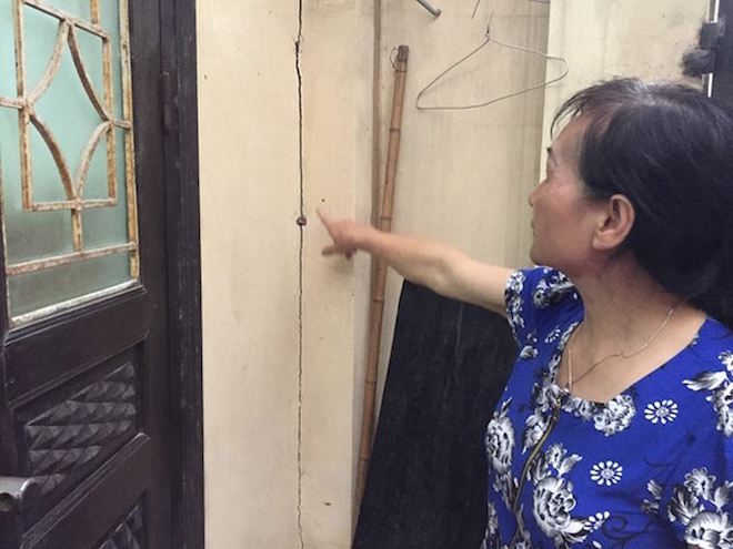 Hà Nội: Chỉ tên những dự án thi công gây sập, nứt nhà dân