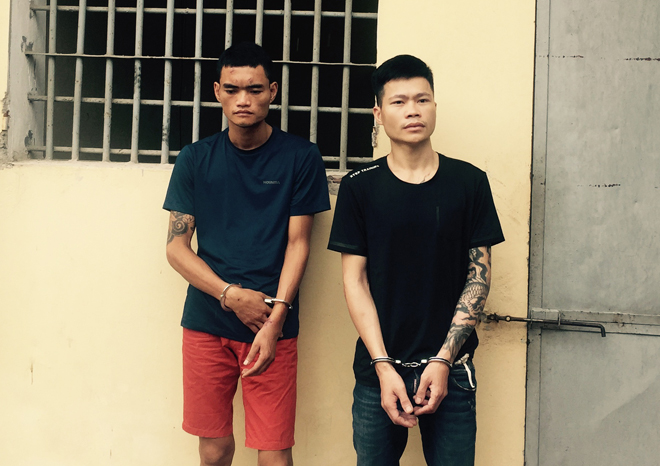 Hà Nội: Bắt 2 đối tượng chuyên cướp giật tại các tiệm vàng