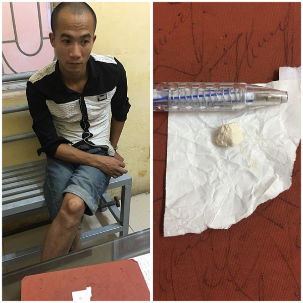 Hà Nội: Cảnh sát 141 bắt giữ đối tượng tàng trữ trái phép chất ma tuý - Hình 1