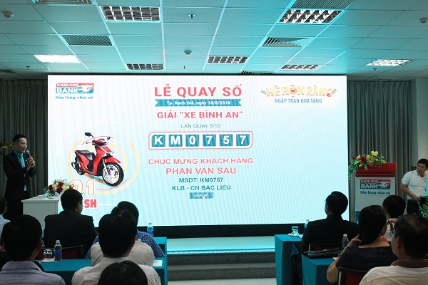 Kienlongbank: 340 khách hàng trúng thưởng “Hè rộn ràng - Ngập tràn quà tặng”