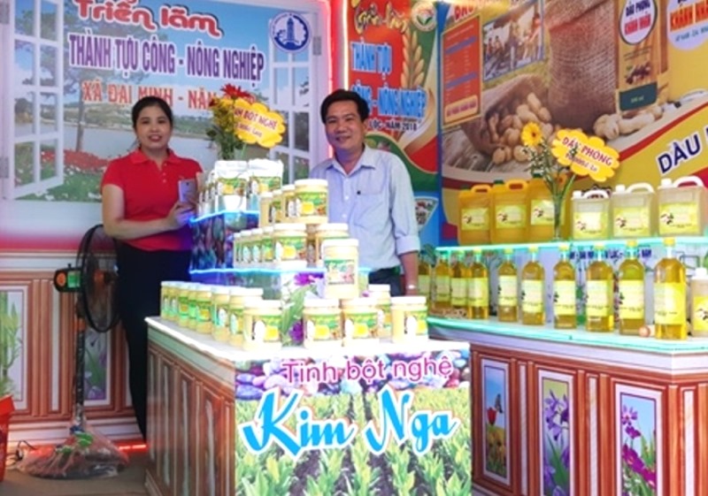 Huyện Đại Lộc (Quảng Nam): Triển lãm thành tựu những gian hàng xanh - sạch