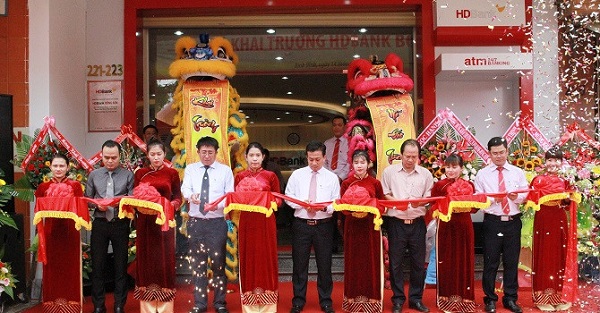 Khai trương HDBank Bồng Sơn - điểm giao dịch thứ 4 của HDBank tại tỉnh Bình Định